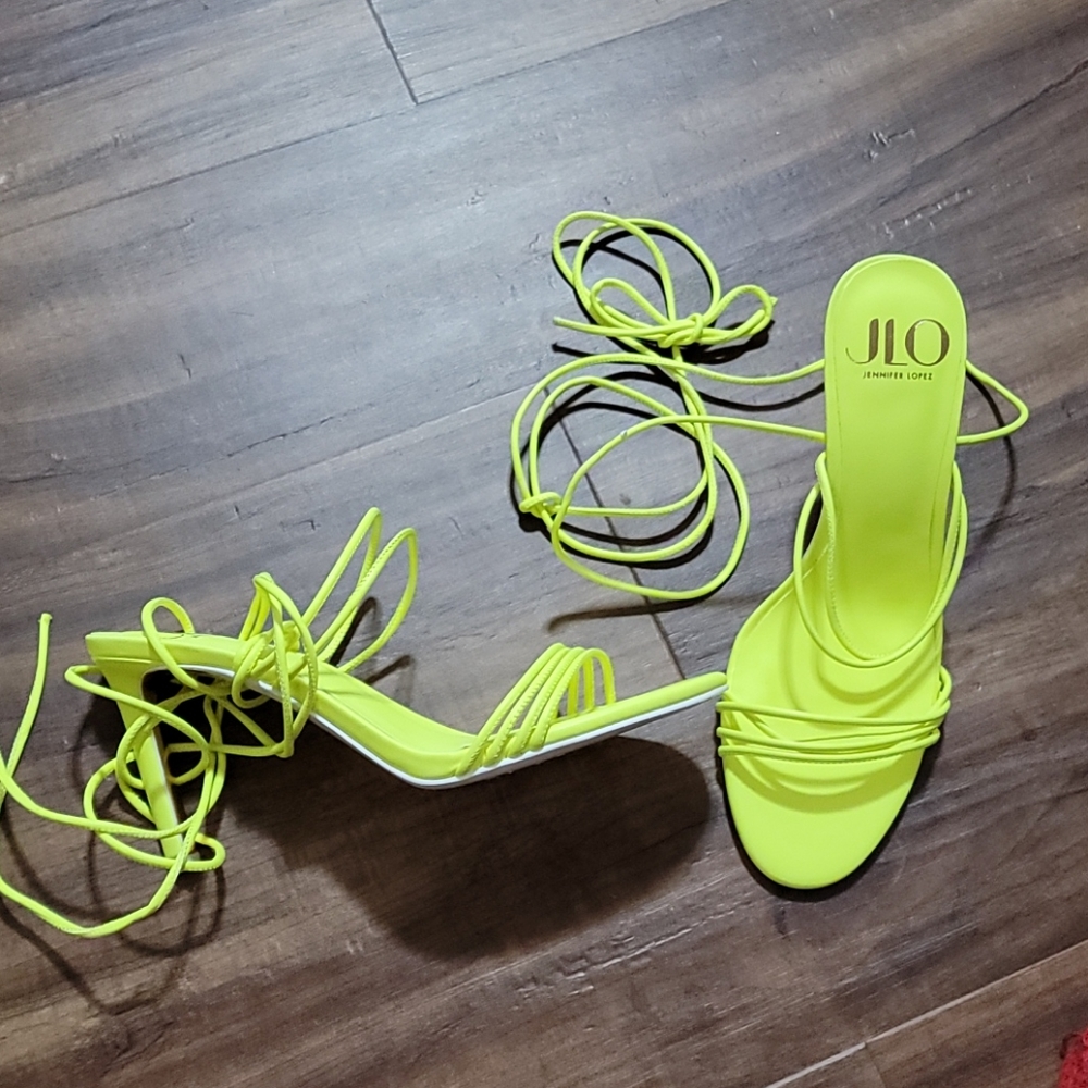 Green heels